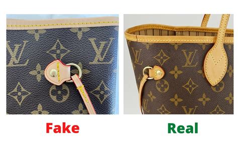 louis vuitton neverfull inside fake vs real|how to tell if louis vuitton is authentic.